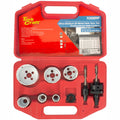 Holesaw Set 9pc In Case Bi-metal 19 22 29 38 44 57mm