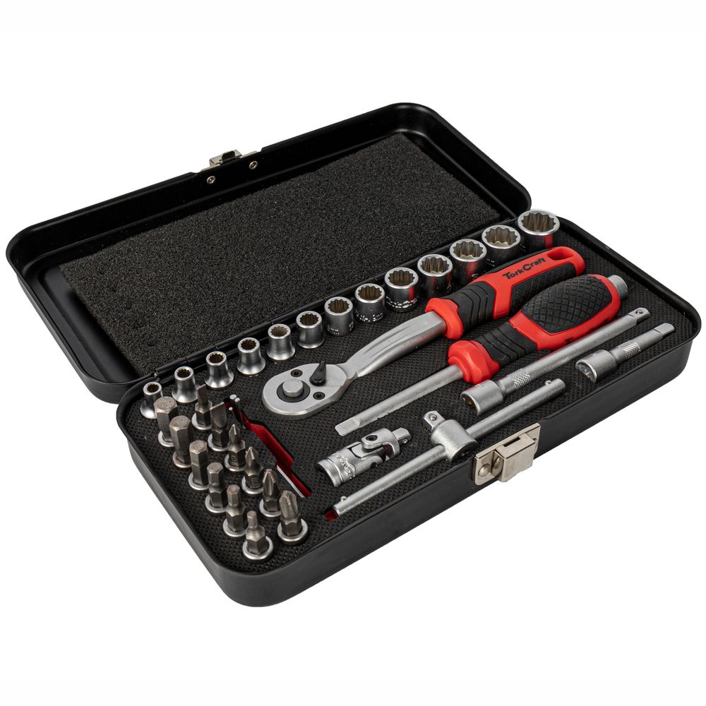 Socket & Ratchet Set 34pc