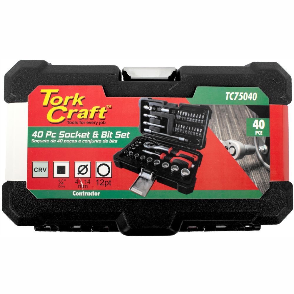 Socket & Ratchet Set 40pc